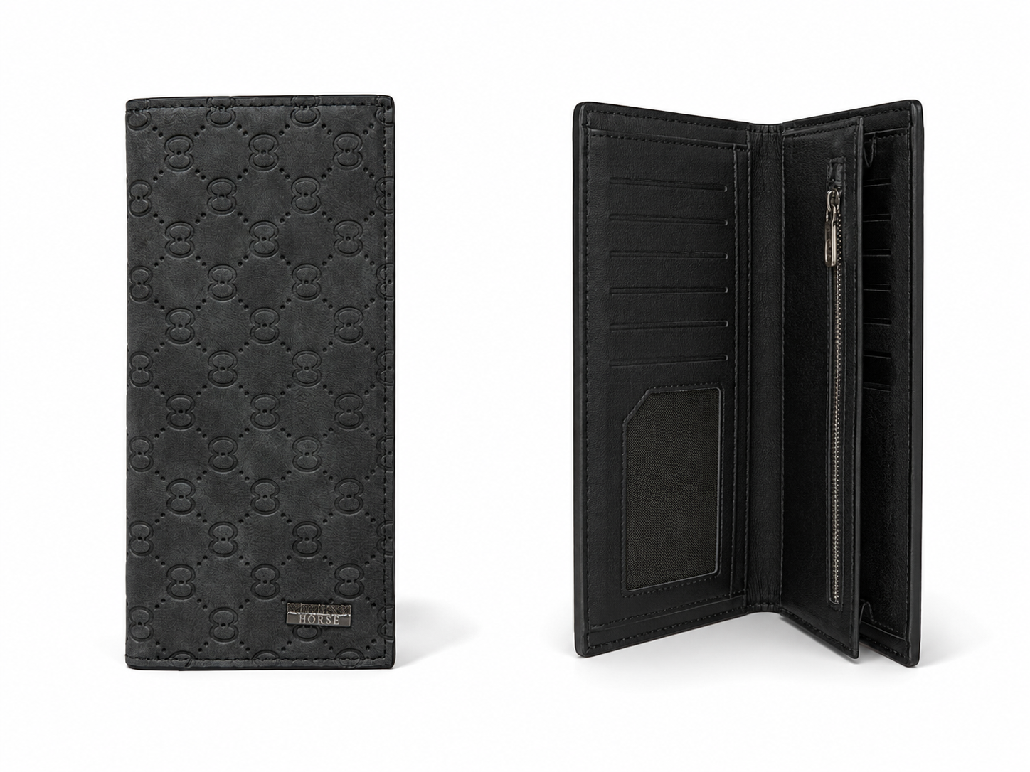 Premium Men’s Long Wallet – Stylish Leather Card Holder & Cash Organizer