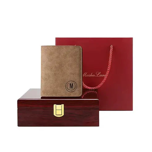 Short Leather Imported M Wallet
