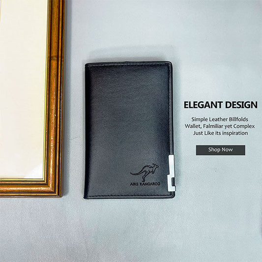 Mini long Leather Kangroo Wallet