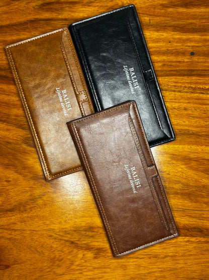 New Balisi Imported long Leather Wallet