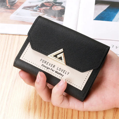 Tri Fold small Wallet For Women