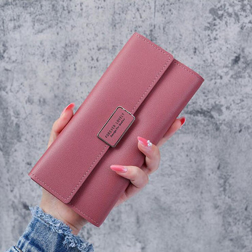 Tri-Fold Women Wallet