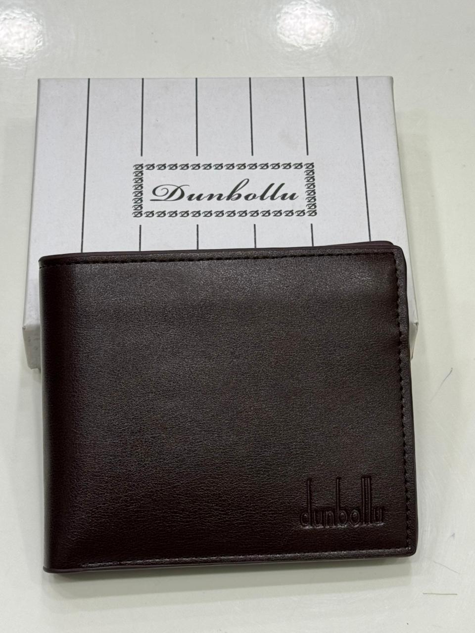 Original Leather Dunbollu Bi Fold Wallet For Men