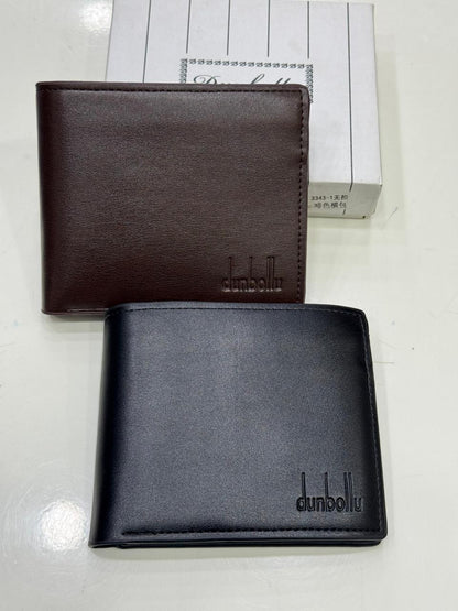 Original Leather Dunbollu Bi Fold Wallet For Men