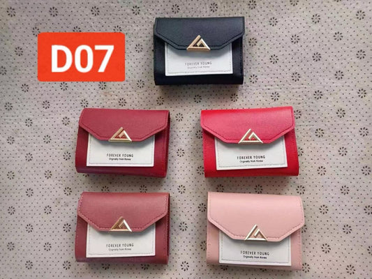 Tri Fold small Wallet For Women