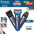 Kemei 3 in 1 Rechargeable shaver